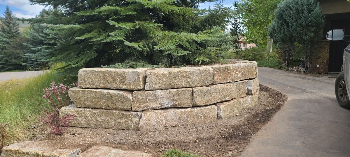 14" Premium Natural Tan wall in Colorado